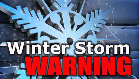 Winter storm advisory issued by the Town of Colonie